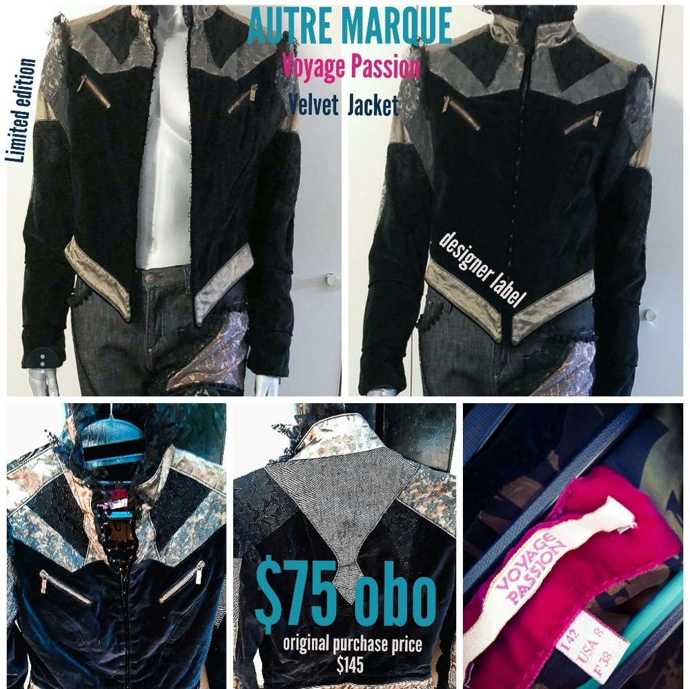 Autre MARQUE Designer label jacket